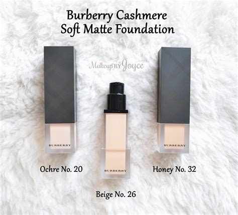 burberry cashmere soft matte foundation swatches|Burberry Cashmere Soft Matte Foundation .